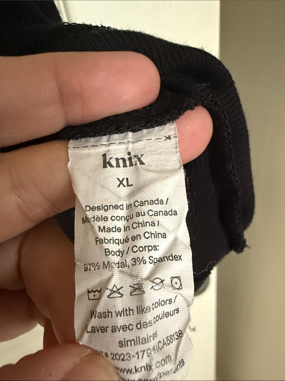 Knix | Micro Modal | Ribbed | Tee - Picture 9 of 10